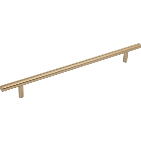 Elements 256 mm Center-to-Center Satin Bronze Naples Cabinet Bar Pull 336SBZ - main